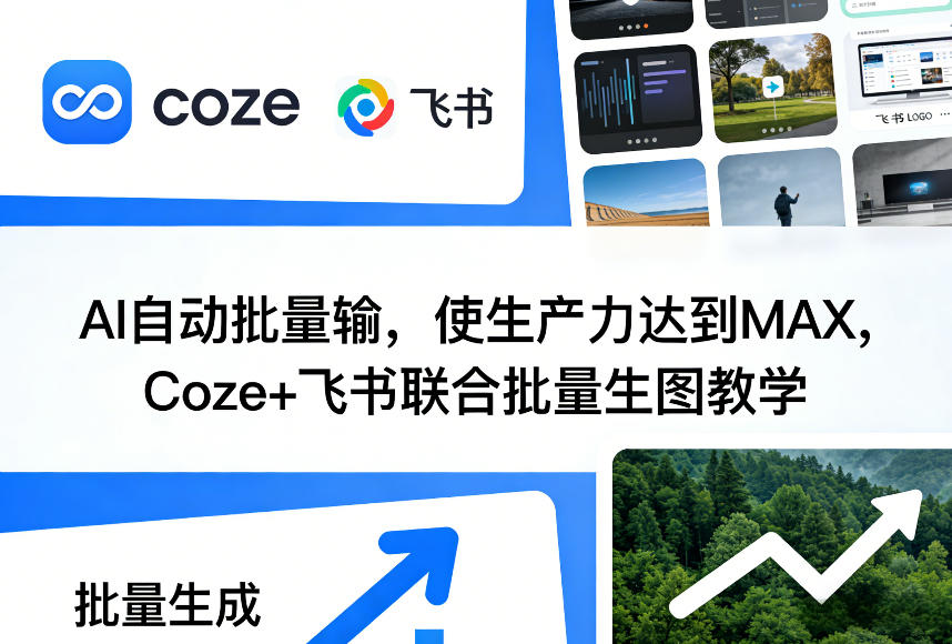 AI自动批量输,使生产力达到MAX,Coze+飞书联合批量生图教学插图 AI自动批量输,使生产力达到MAX,Coze+飞书联合批量生图教学